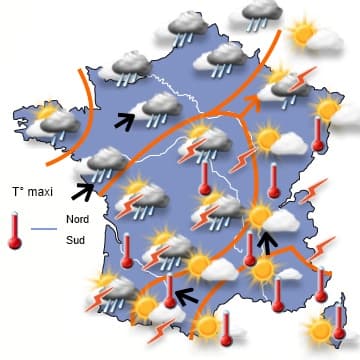 Accalmie samedi, avant l'arrivée de Bertha