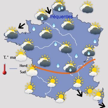 La douceur revient (au moins sur la moitié Sud)