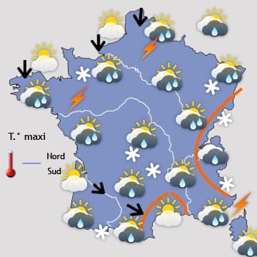 Très frais et très instable jusqu'à vendredi 