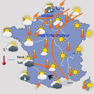Très chaud jusqu'à samedi ou dimanche