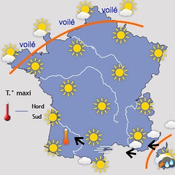Parenthèse perturbée et pluvieuse pour ce week-end 