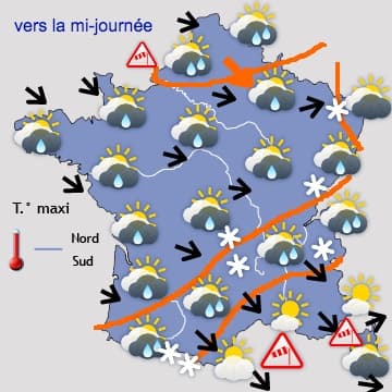 Retour d'un temps plus calme la semaine prochaine 