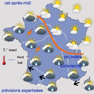 Une semaine beaucoup plus changeante et perturbée 