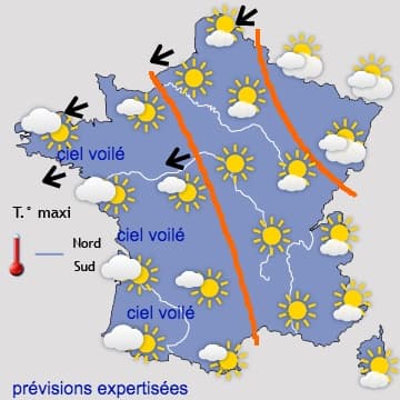 Fin de cette période très ensoleillée et stable 
