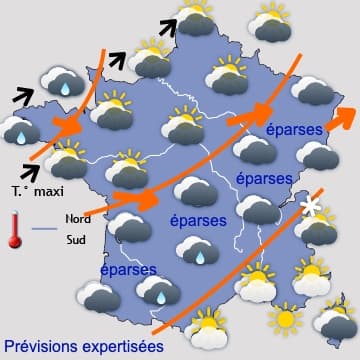 Printanier (notamment au Sud), avant un refroidissement mardi