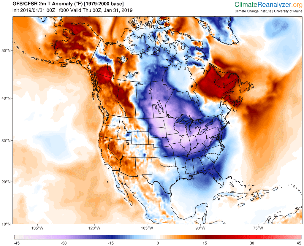 Image d'illustration pour Vague de froid aux Etats-Unis - le bilan
