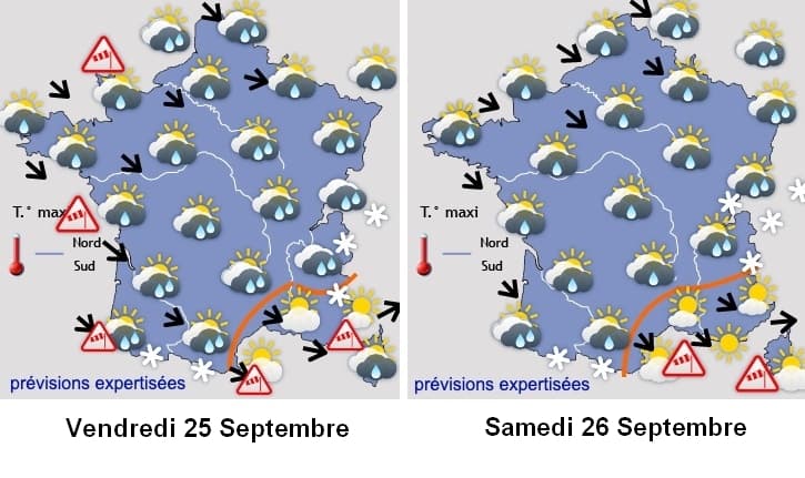 Image d'illustration pour Arrivée brutale de l'automne en fin de semaine