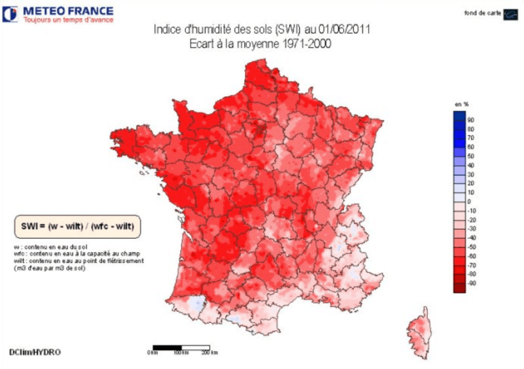 Image d'illustration pour Sécheresses remarquables en France : les antécédents