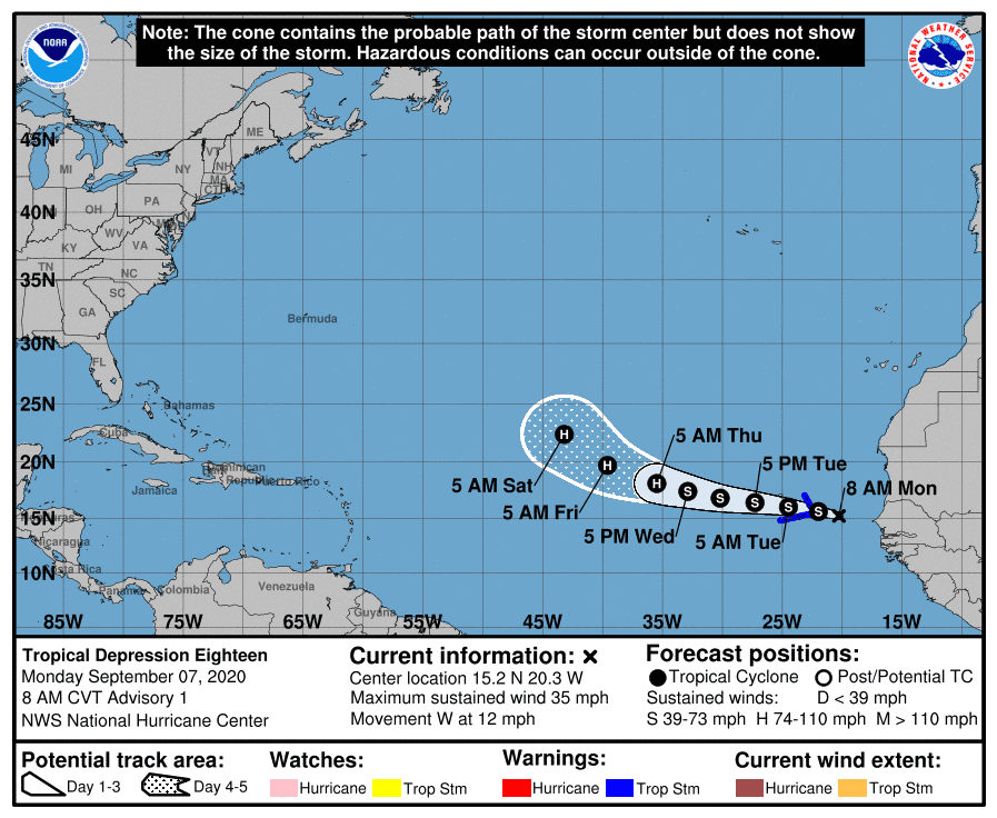 Image d'illustration pour L’actualité météo dans le monde au début du mois de septembre