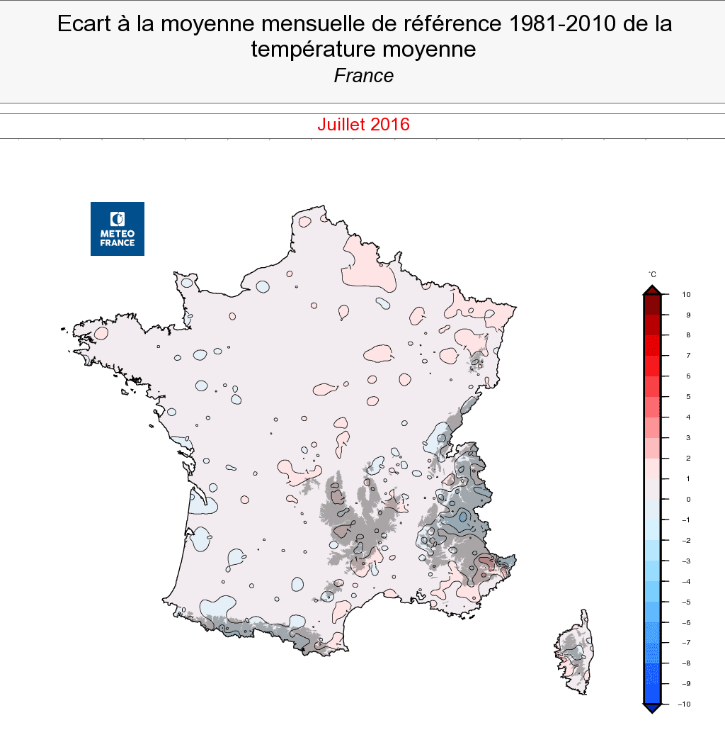 Image d'illustration pour Très sec et plutôt chaud : bilan du mois de juillet