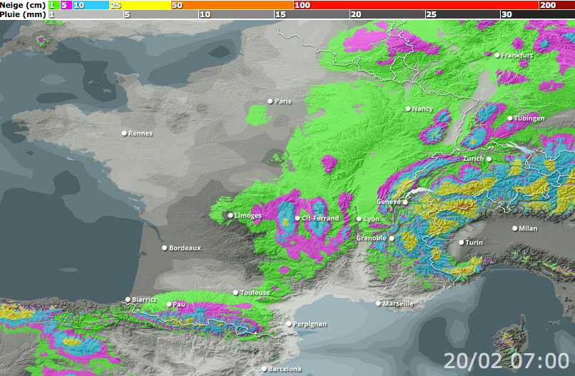 Image d'illustration pour Enneigement en montagne - Point de la mi-février