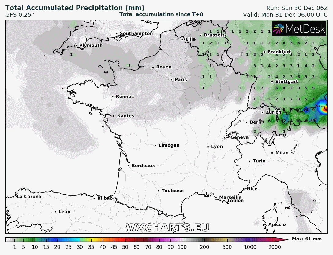 Image d'illustration pour Froidure anticyclonique pour débuter l'année 2019