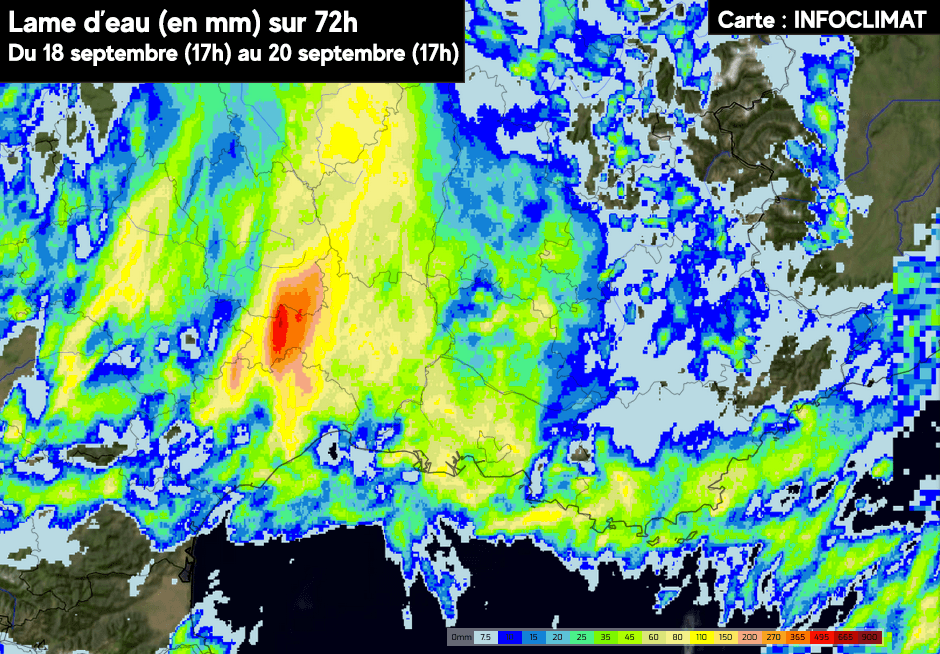 Image d'illustration pour Orages, inondations, tornades : week-end d'intempéries dans le Sud-Est
