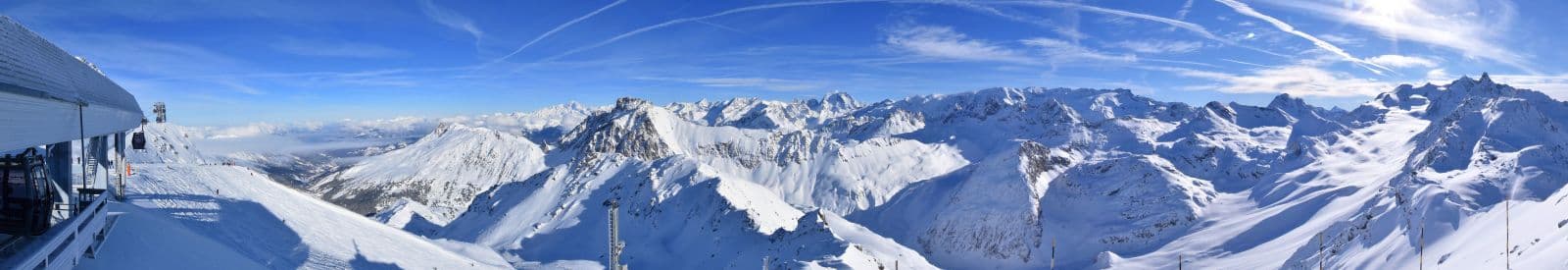 Image d'illustration pour Enneigement sur les Alpes et les Pyrénées à la mi-janvier