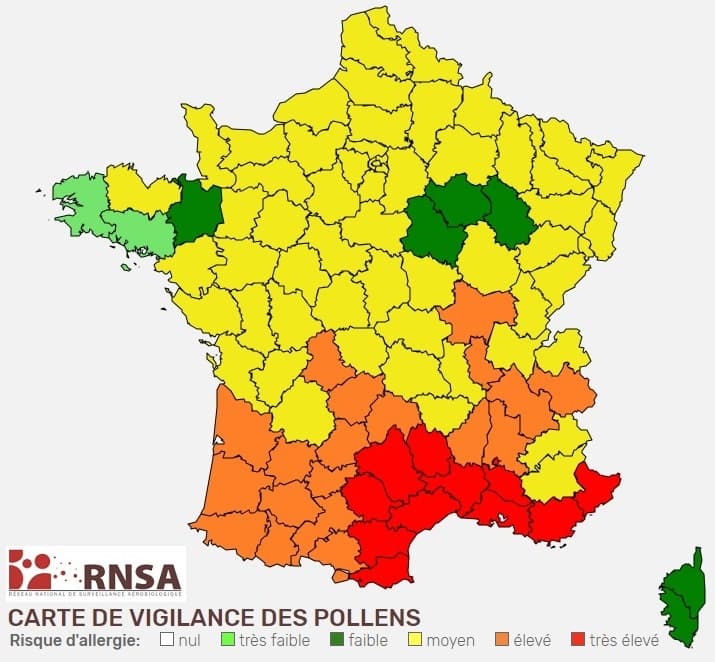 Image d'illustration pour Soleil & douceur réveillent précocément végétation & pollens